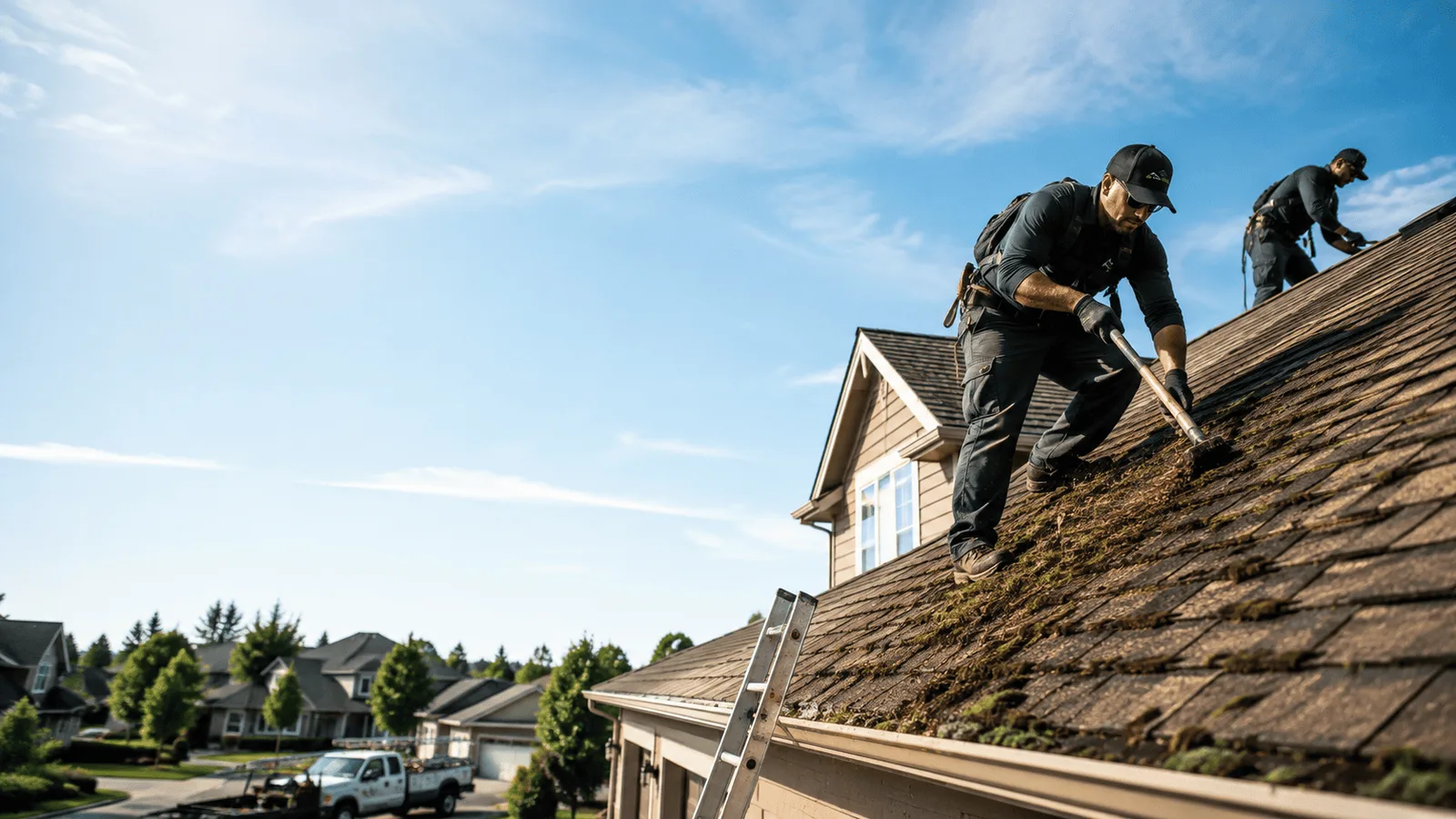 Roof Moss Removal in Overbrook, OK near me